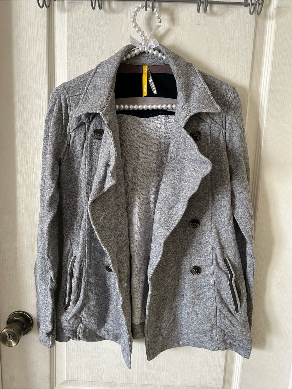 Lolë Light Gray UPF 50+ Sun Protection Women’s Sweater Jacket Size S